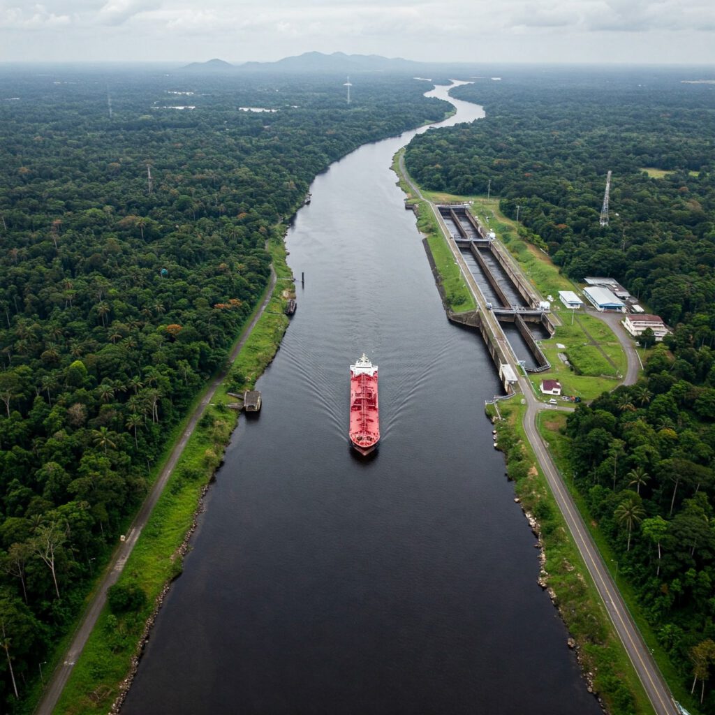 Pulverfass Panamakanal: Trumps Griff nach der Wasserstraße und das Ringen der Großmächte