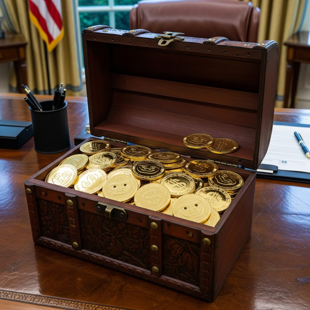 Trumps Krypto-Connection: Das Oval Office im Goldrausch der digitalen Währungen