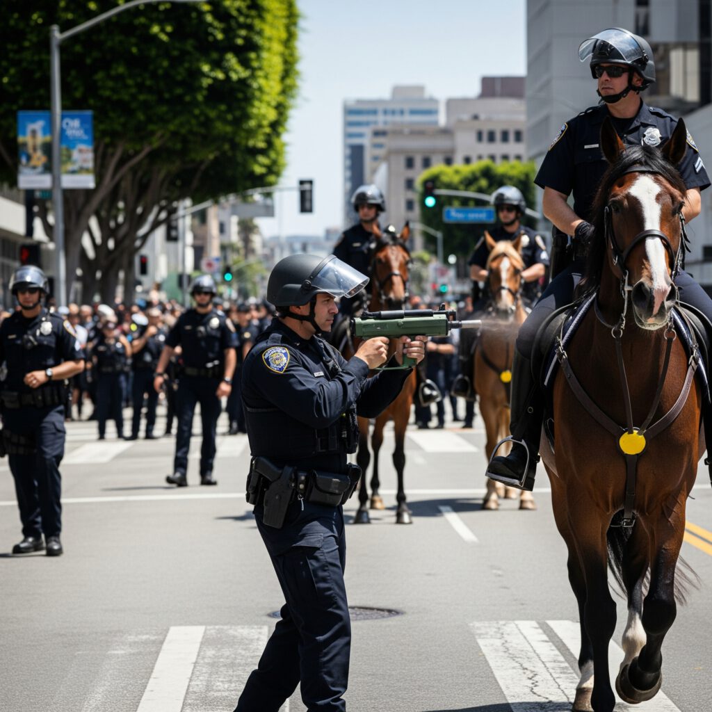 Amerikas doppelte Front: Wie Trumps Regierung in Los Angeles einen Konflikt inszeniert und die Demokratie auf die Probe stellt
