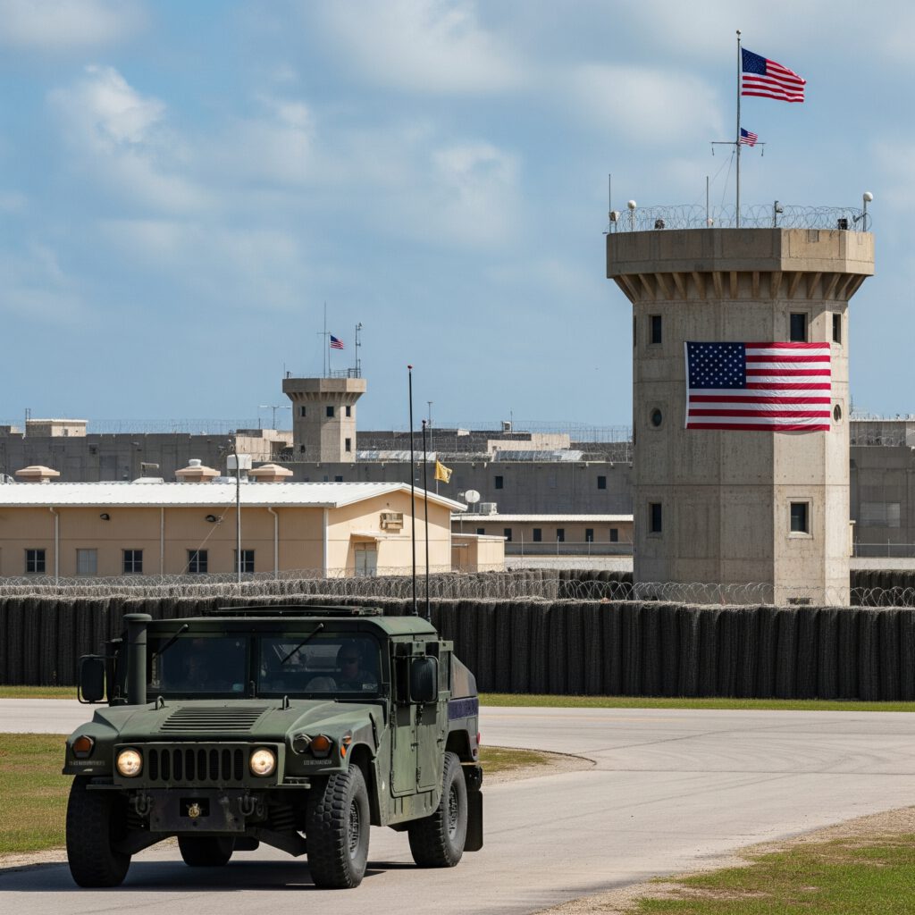 Guantánamo als Drohkulisse: Chaos, Dementi und die Erosion von Recht und Bündnissen
