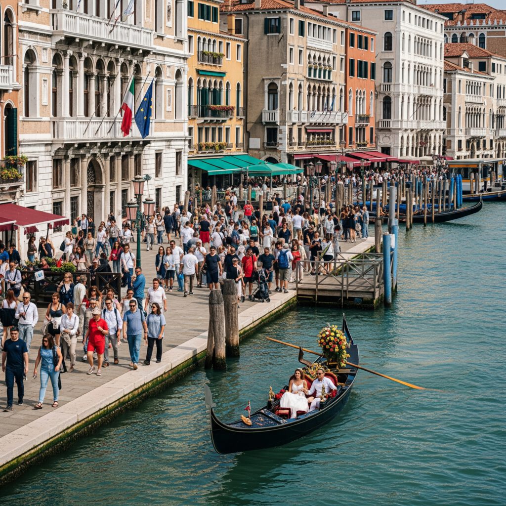 Showdown in der Lagune: Wie die Hochzeit von Jeff Bezos Venedig zerreißt