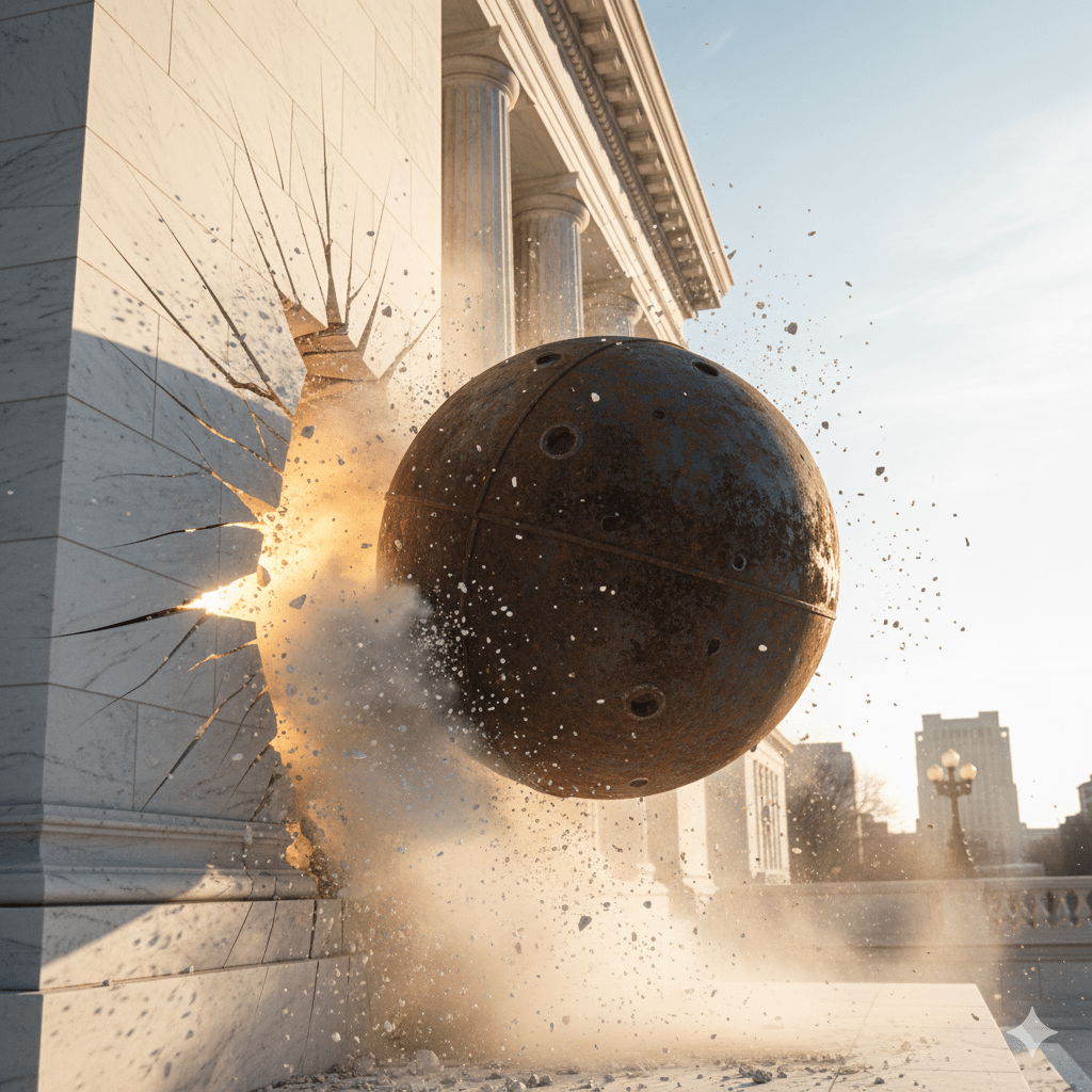 Die präsidiale Abrissbirne: Chaos, Immunität und der Angriff auf den Rechtsstaat