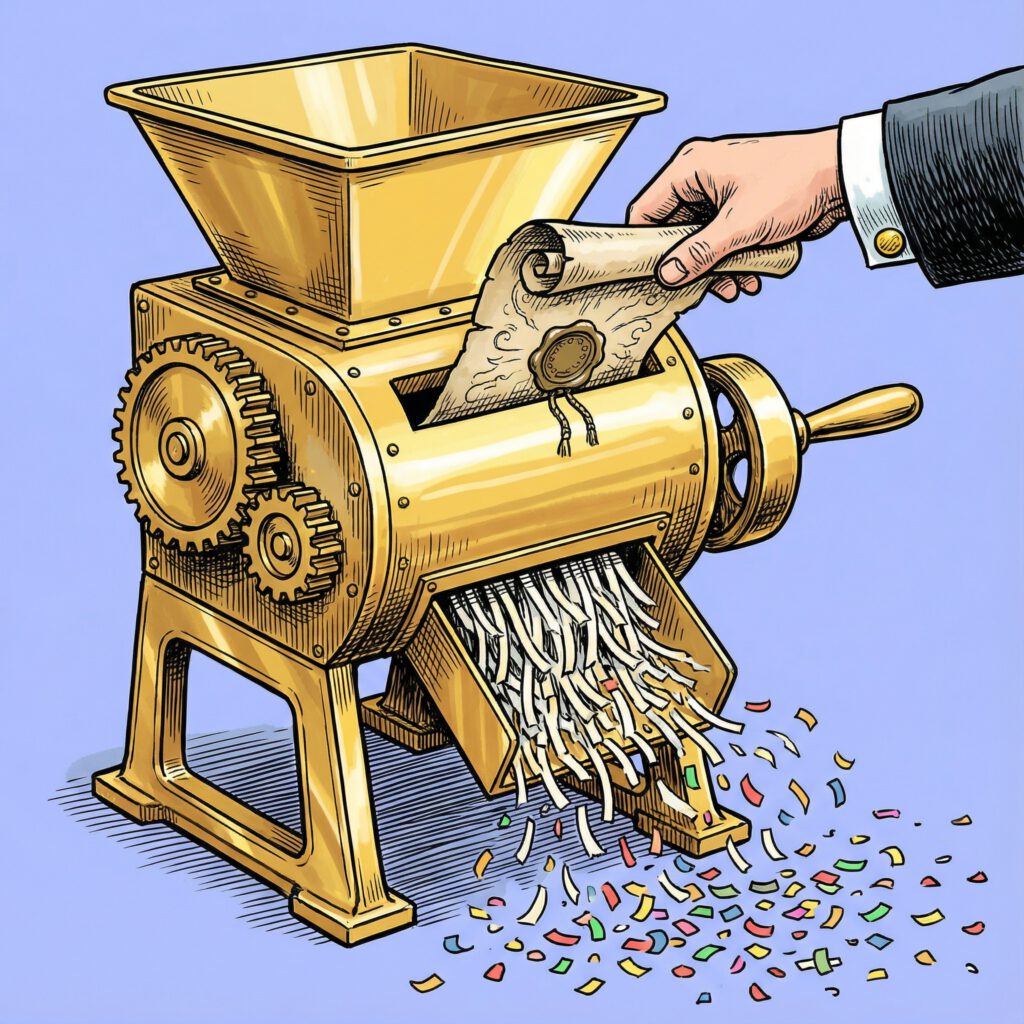 Befehl, Gehorsam und der Galgen: Wenn der Eid auf die Verfassung zum Verrat erklärt wird