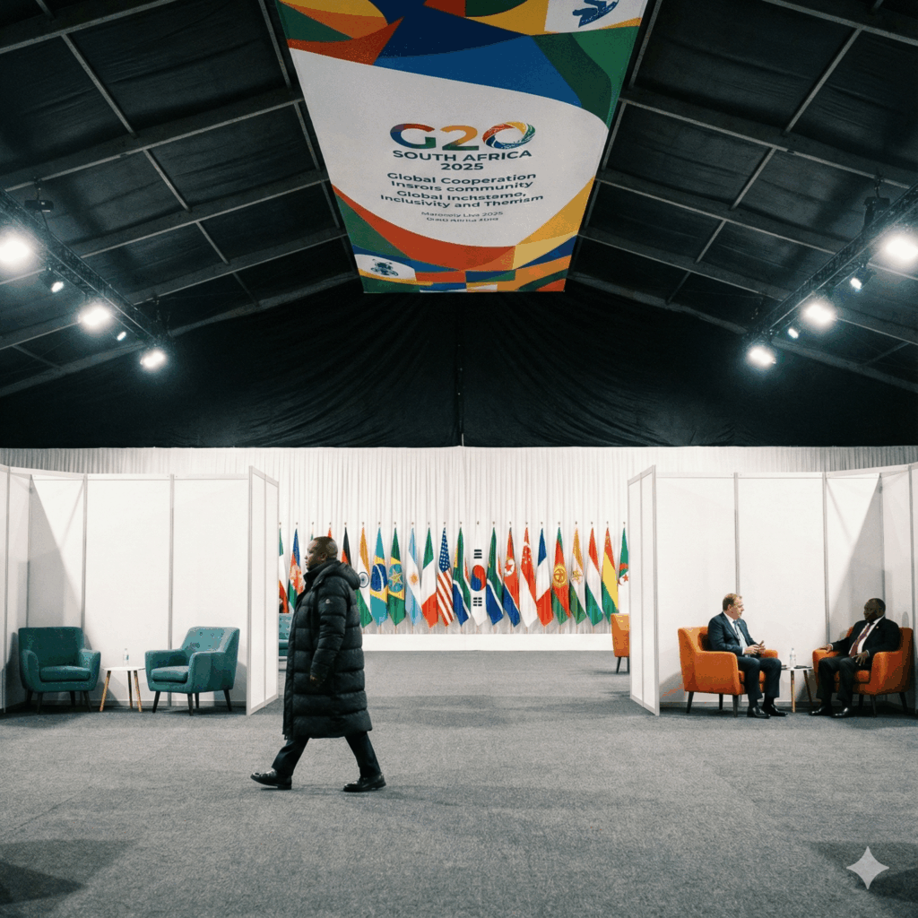 Der leere Stuhl am Kap: Wie der G20-Gipfel in Johannesburg eine neue Weltordnung probt