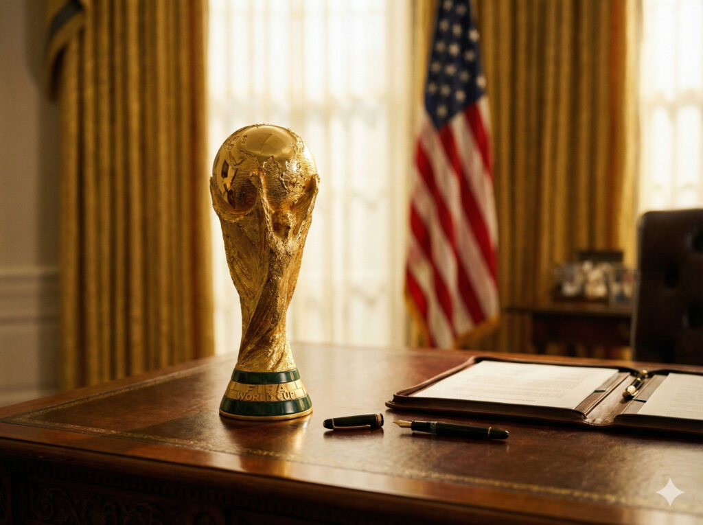 Die Vereinnahmung des Spiels: Wie Donald Trump und die FIFA die WM-Auslosung zur politischen Bühne machen